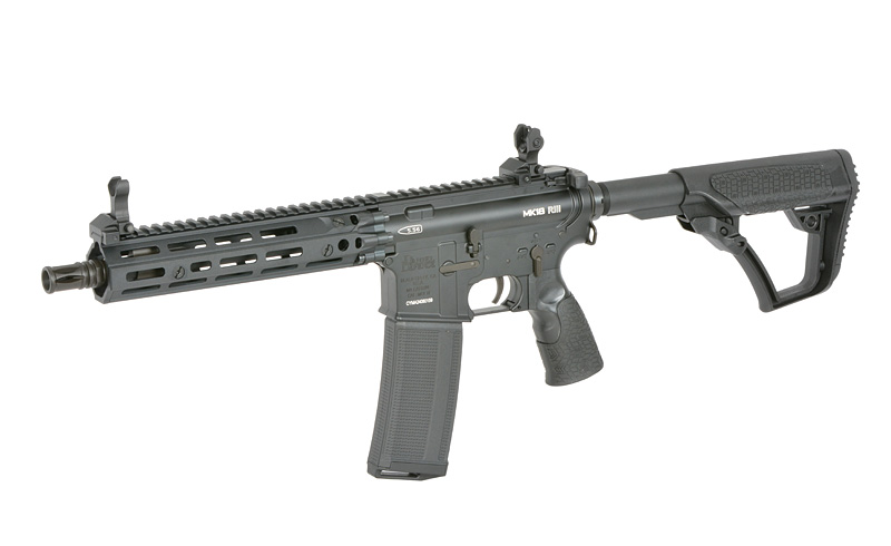 Daniel Defense MK18 RIII 10.3" S-AEG mit Eshooter ETU, Schwarz