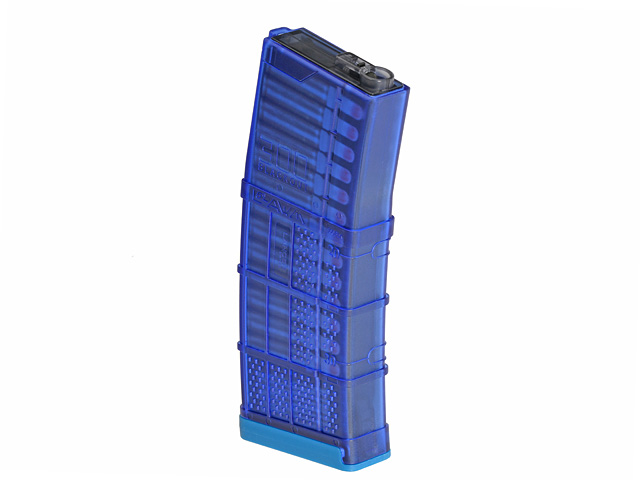180rds Lancer System L5 300Blk Midcap in "Trainsave-Blue"