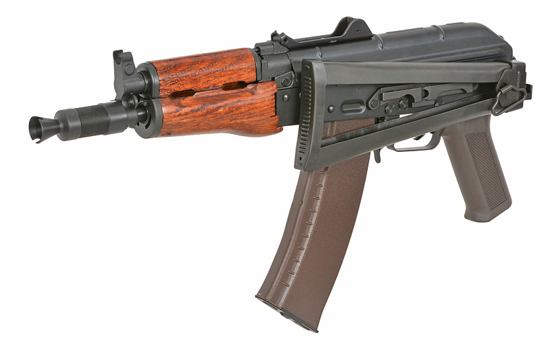CM.055 AKs74U Vollstahl max. 0,5J AEG mit Eshooter ETU