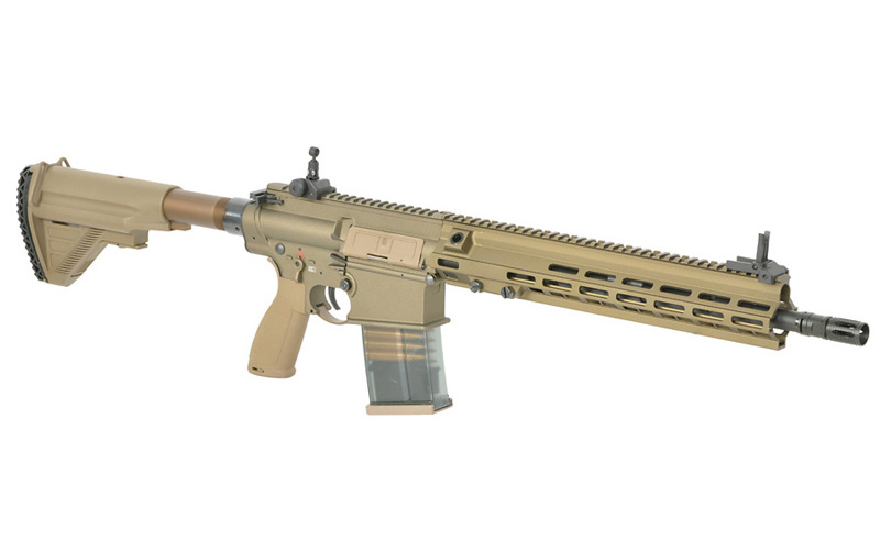 EC-203 DMR S-AEG mit Eshooter ETU, Grün/Braun