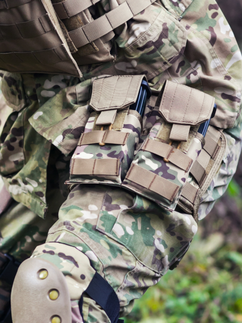 Modular Padded Drop Leg Panel - Olive [8FIELDS] - Restposten