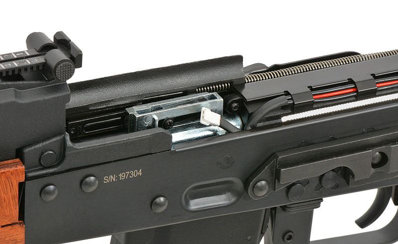 CM.056 AK74 Vollstahl max. 0,5J AEG mit Eshooter ETU