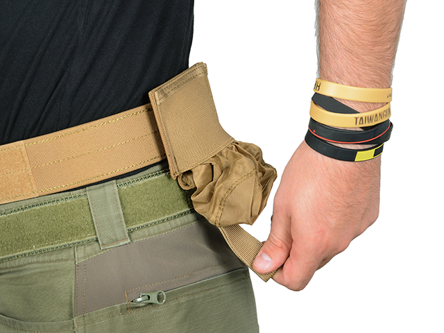 Belt Mounted Small Dump Pouch - Olive [8FIELDS]