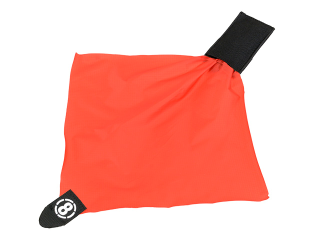 8Fields Airsoft Dead Red Rag Pouch - Black