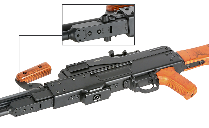PKM max. 0,5J AEG, Echtholz