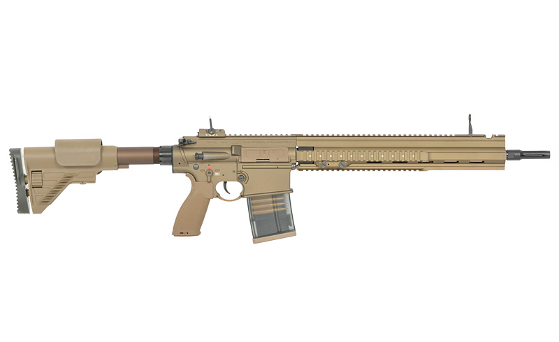 EC-204 DMR S-AEG mit Eshooter ETU, Grün/Braun