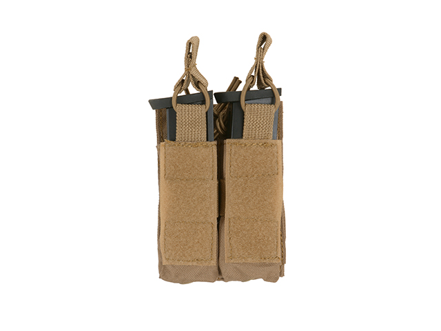 Open top double pistol mag pouch - COYOTE [8FIELDS]