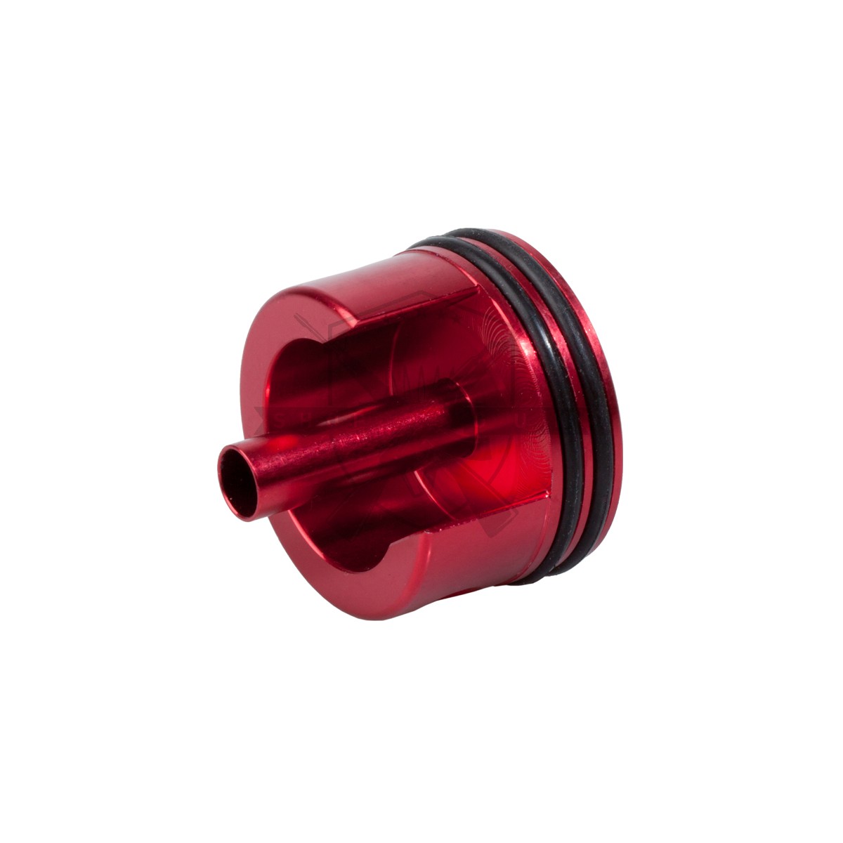 Double Air-Sealed Aluminum CNC Cylinder Head V2, rot (Saigo Defense)