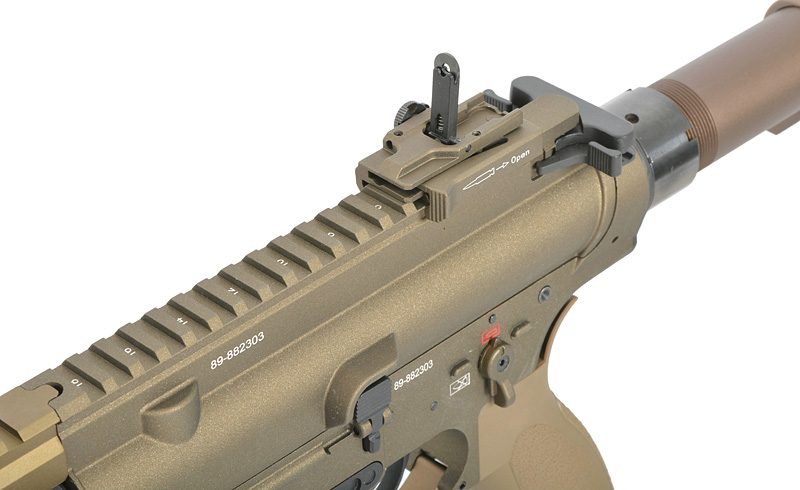 EC-204 DMR S-AEG mit Eshooter ETU, Grün/Braun