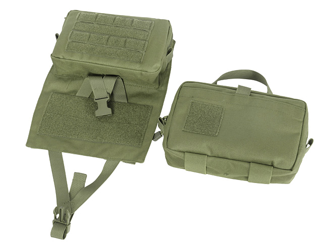 Kopie von ASSAULT BACK PANEL MOD.3  - Olive [8FIELDS] #1