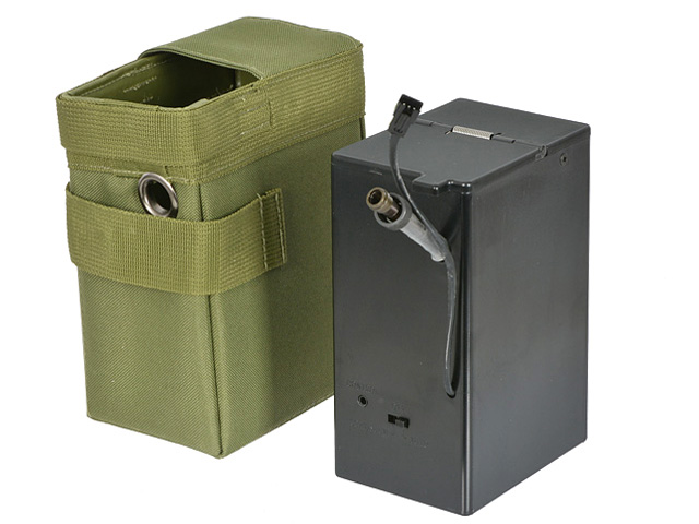 3500rds Electrisches Boxmagazin für 'M60/MK43'  von A&K