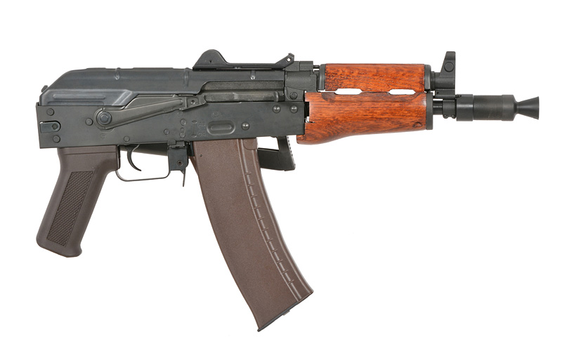 CM.055 AKs74U Vollstahl max. 0,5J AEG mit Eshooter ETU
