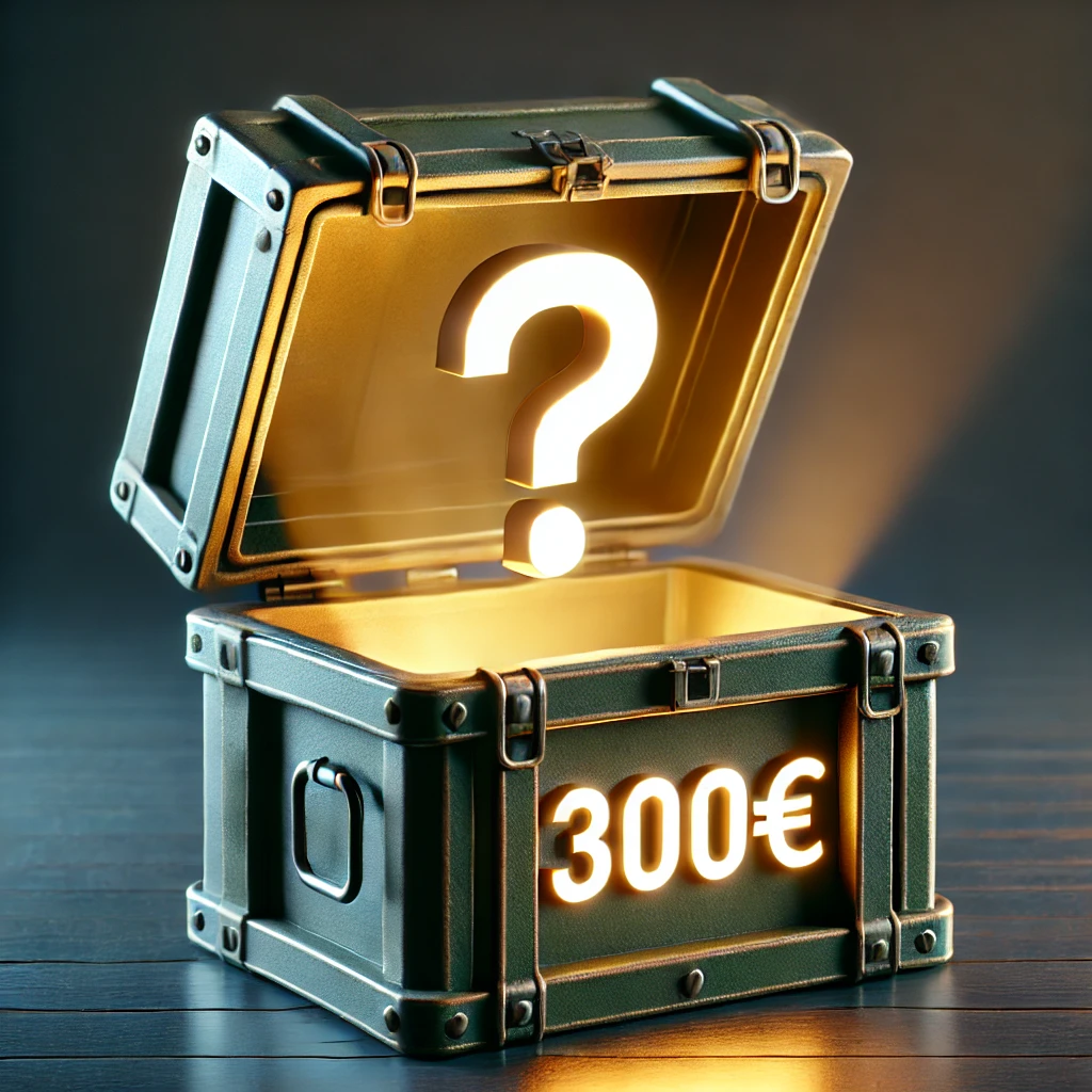 Eine Mysterybox 300€