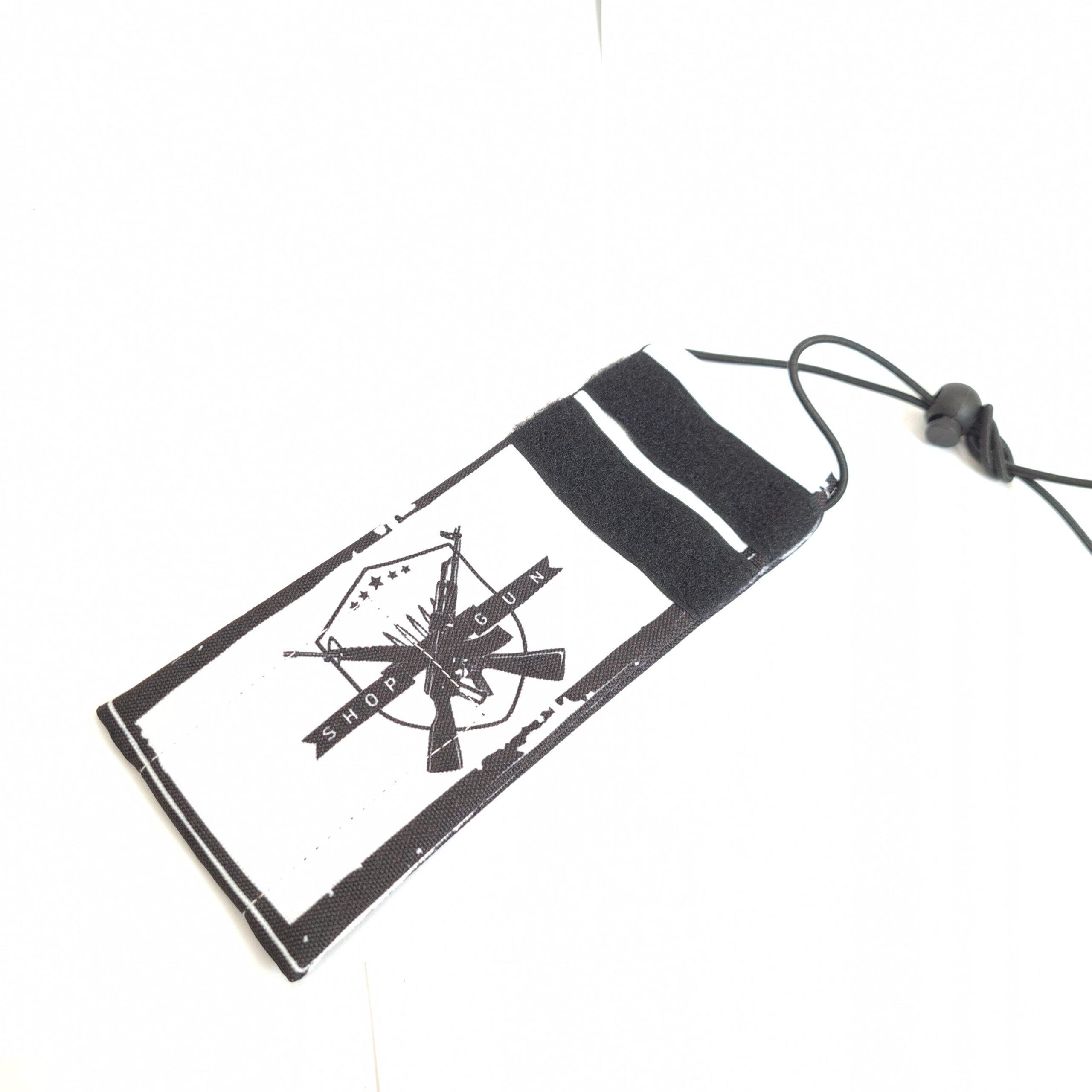 Laufsocke mit Patchfläche (Weiß) (Shop-Gun)