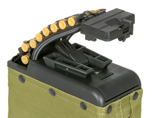 2000rds Electrisches Boxmagazin für 'T8 MK46'  von BattleAxe, Oliv