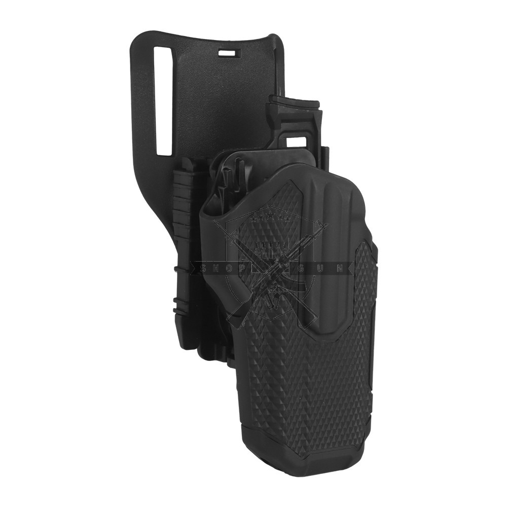 WOSPORT UNIVERSAL HARDCASE BELT HOLSTER (BK)