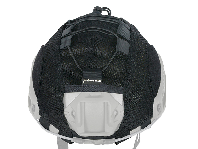 Mesh Fast Helmet Cover - Black [EM]