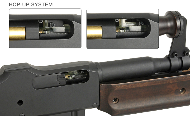 M1918 BAR LMG max.0,5J AEG, optimierte Drosselung