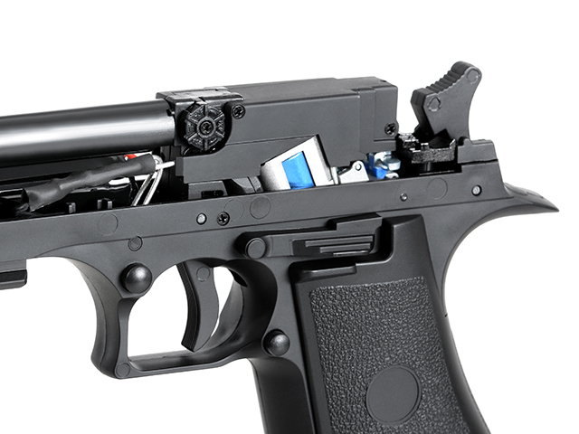 CYMA CM.121S AEP 'DEAGLE', schwarz, S-Line mit JEFFTRON Mosfet MICRO