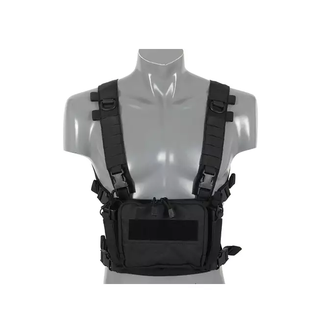 Compact Multi-Mission Chest Rig - Schwarz, Buckle Up (8FIELDS)