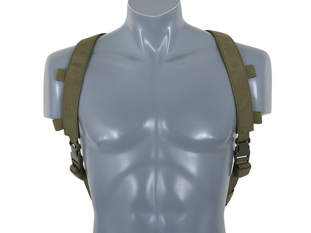 Backpack w/ MOLLE Front Panel - Black [8FIELDS]