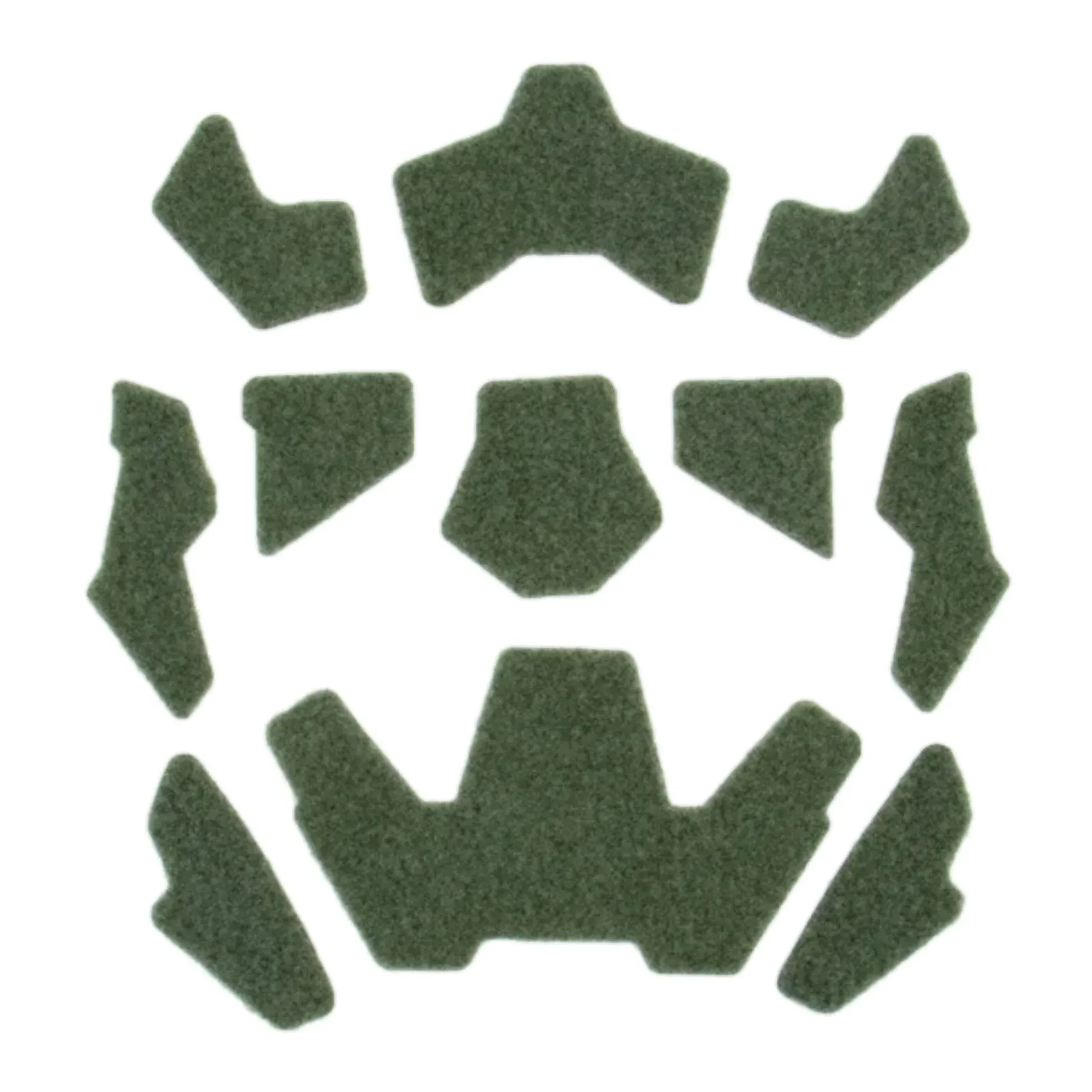 Kopie von Helmet Velcro Stripe Set (Oliv) #1