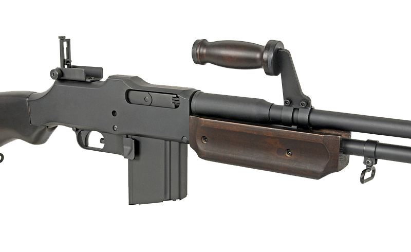 M1918 BAR LMG max.0,5J AEG, optimierte Drosselung