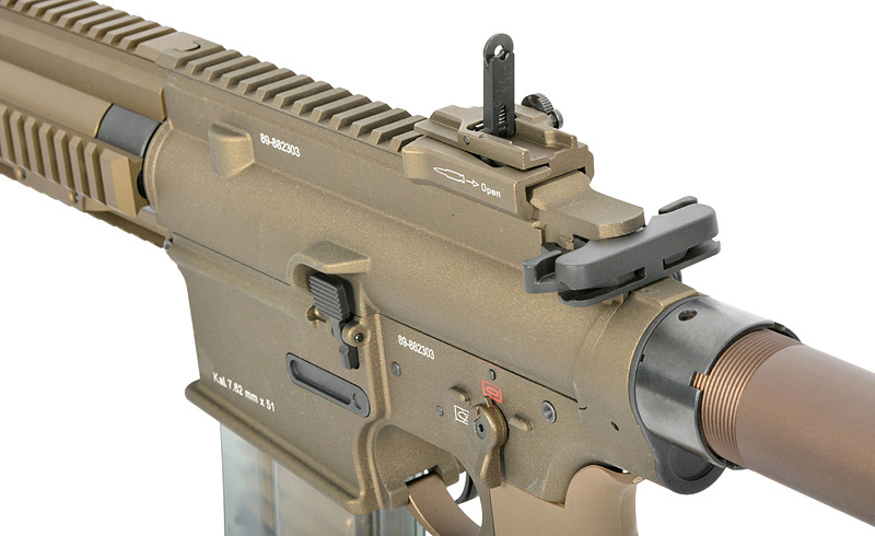 EC-204 DMR S-AEG mit Eshooter ETU, Grün/Braun