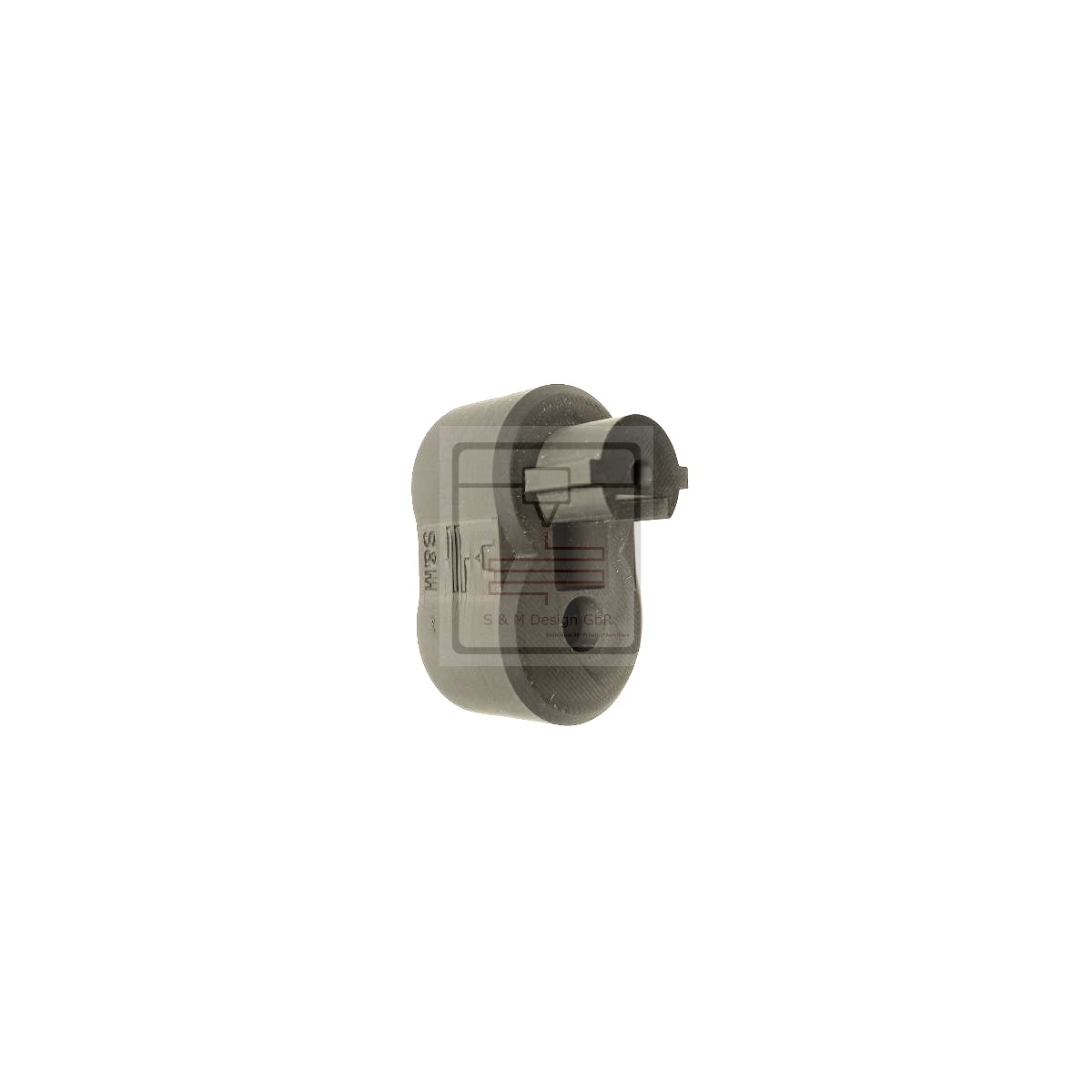 Dropstock-Adapter 0°  (S&M Design) (BK)