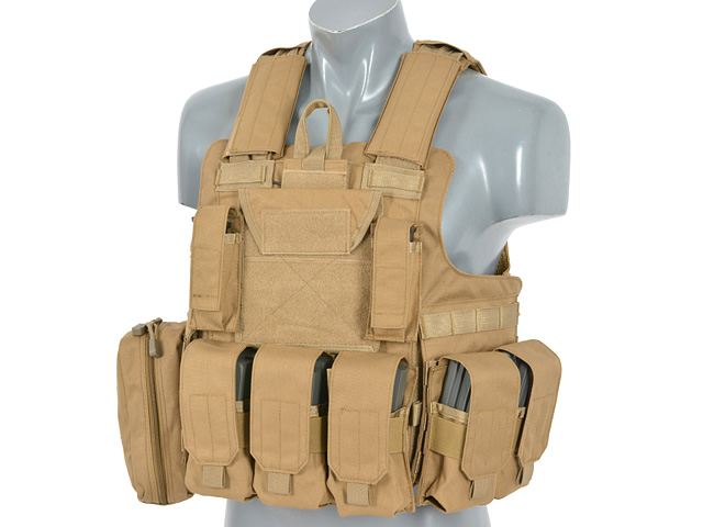 Combat Modular Armor System Replica - coyote [8FIELDS]