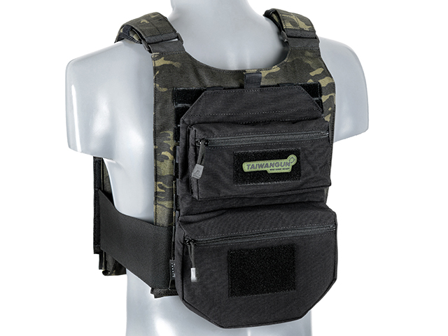 Assault Back Panel Mod.2 - Black [8FIELDS PREMIUM]