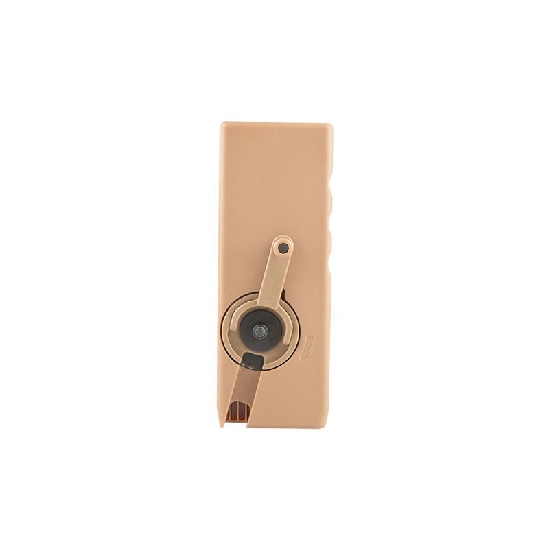 Speedloader mit Kurbel, tan