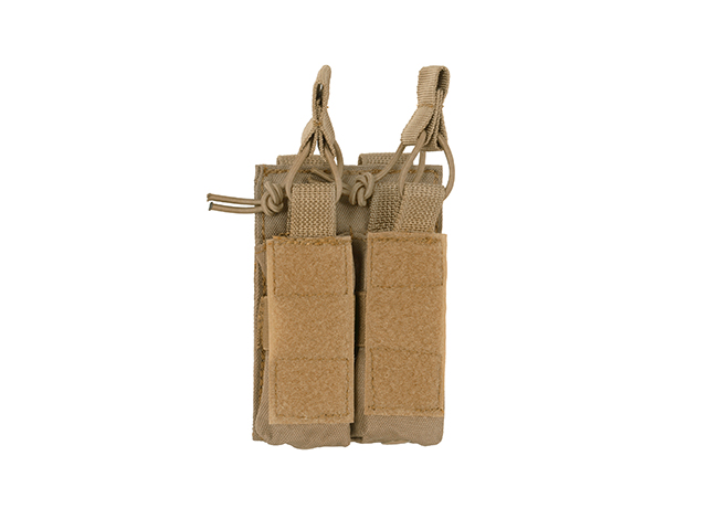 Open top double pistol mag pouch - COYOTE [8FIELDS]