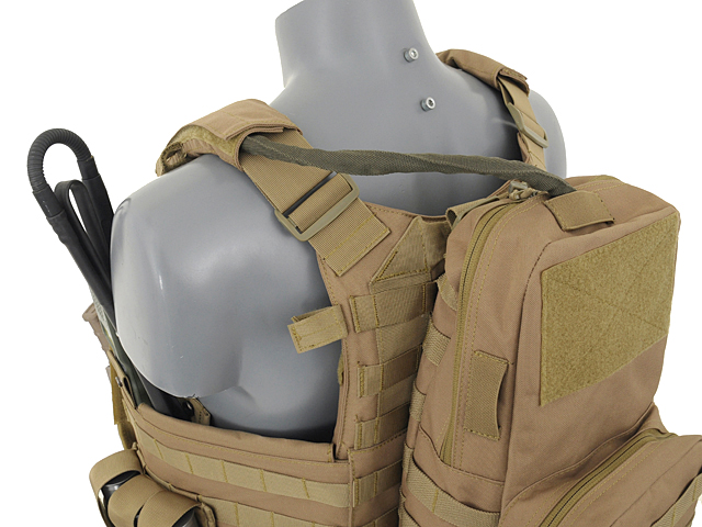 3L Water Hydration Carrier MOLLE w/Straps - Black [8FIELDS]