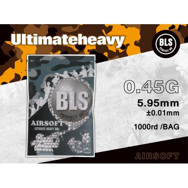 0,45G - BLS BIO BB'S 1000 Schuss, weiß