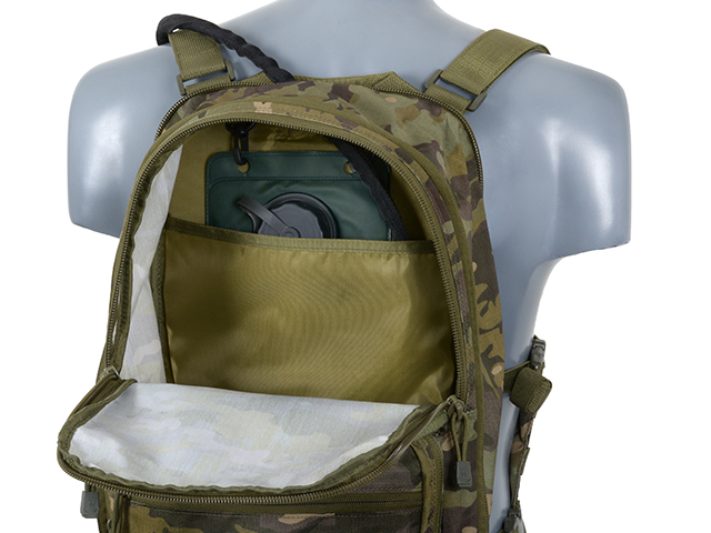 Backpack w/ MOLLE Front Panel - Black [8FIELDS]
