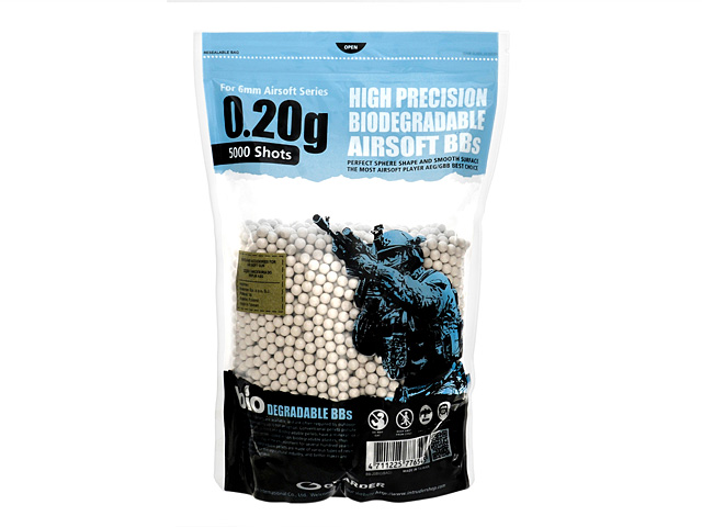 High Precision 0.20g BIO BBs 1KG/~5000Schuss [GUARDER]