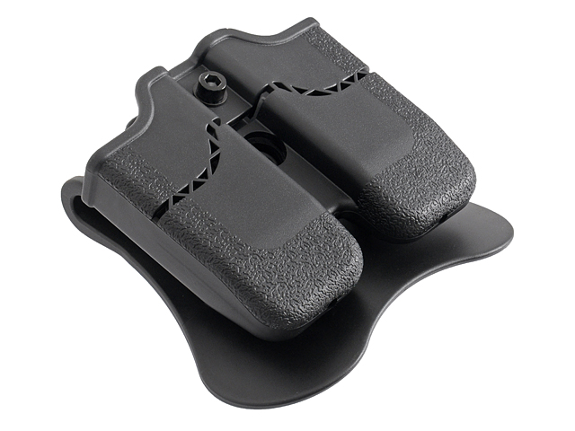 1911 Airsoft Double Mag Pouch Series - Black [Amomax]