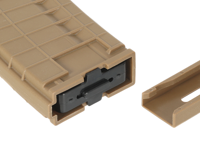 30/130rds Variables Midcap-Magazin für 416/M4, Dark Earth