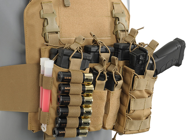 Buckle Up Multi-Mission Front-Panel - Coyote [8FIELDS]