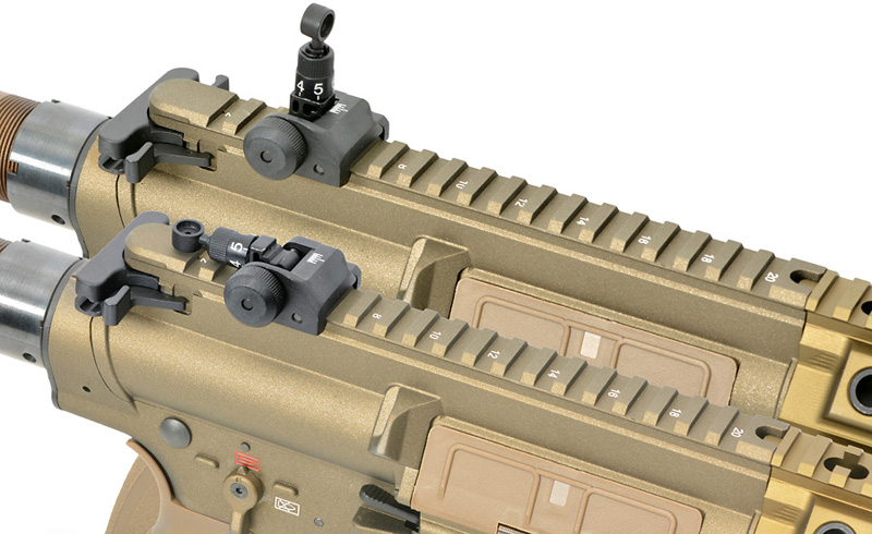 EC-203 DMR S-AEG mit Eshooter ETU, Grün/Braun