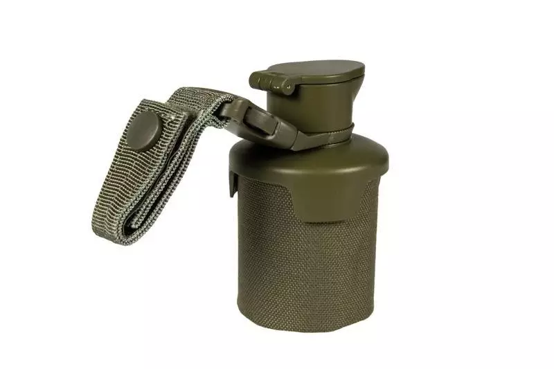 Kugelbeutel mit Flaschenkopf, faltbar mit Molleclip, OD