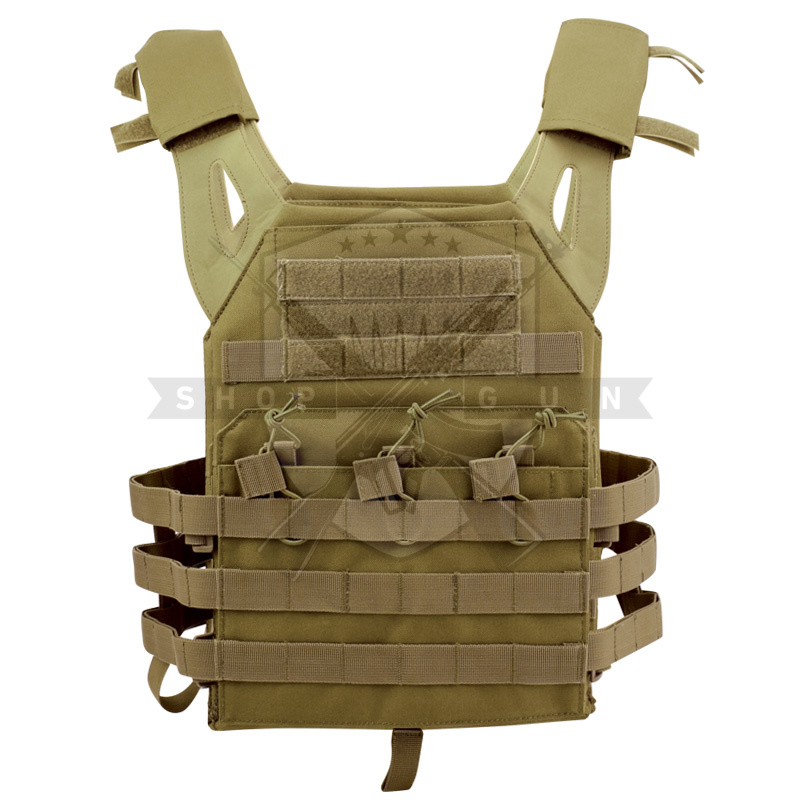 JPC Plattenträger Basic (Tan)