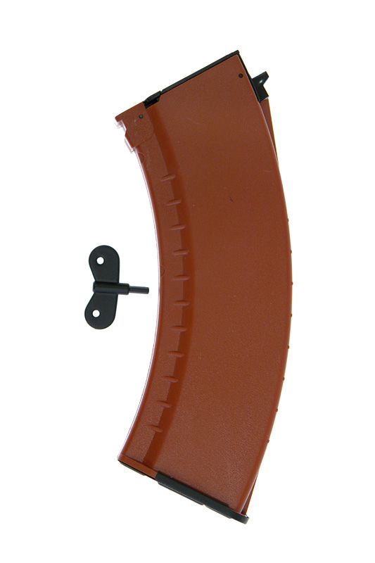 500rds AK74 Highcap Magazin, Orange