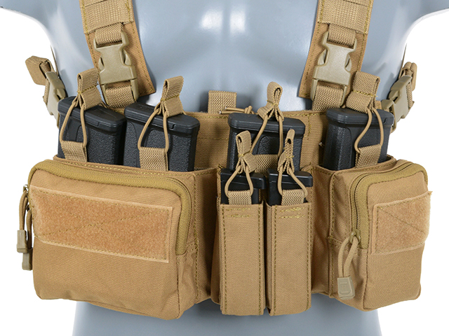 Buckle Up Recce/Sniper Chest Rig - Coyote [8FIELDS]