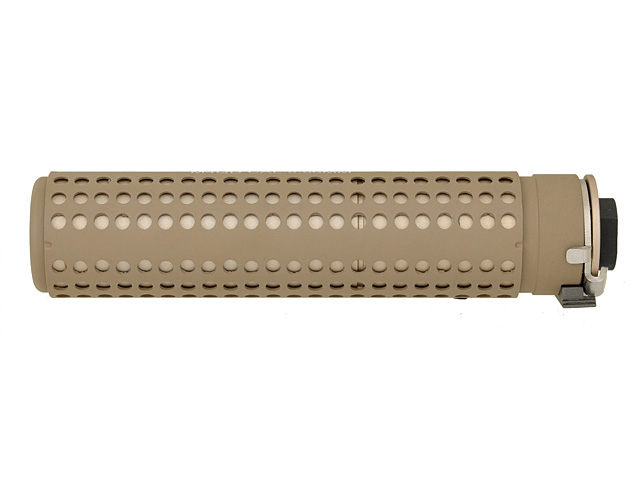 QD Schalldämpferdummy mit Flashhider, DE/TAN