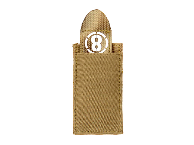 8Fields Airsoft Dead Red Rag Pouch - Coyote