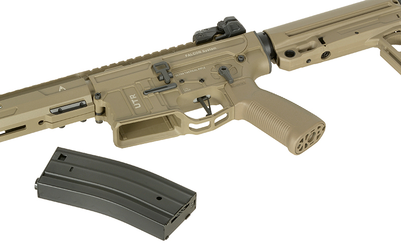 M916G 'Aeroknox UTR556' max. 0,5J AEG - Tan mit Fire Control System
