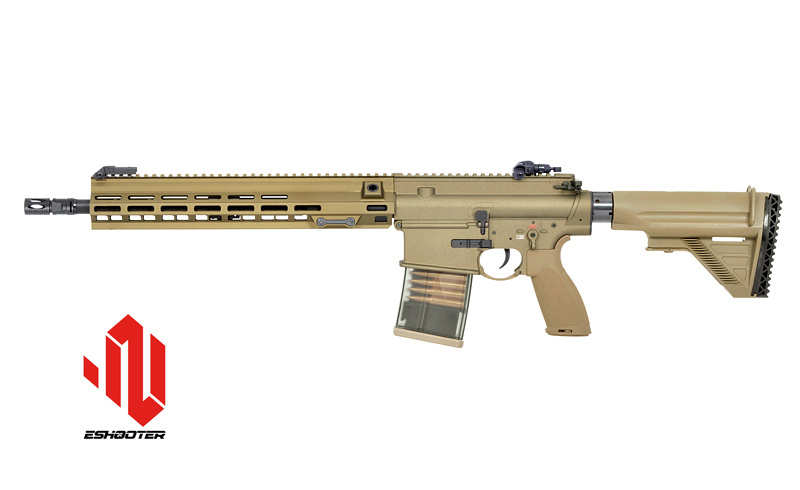 EC-203 DMR S-AEG mit Eshooter ETU, Grün/Braun
