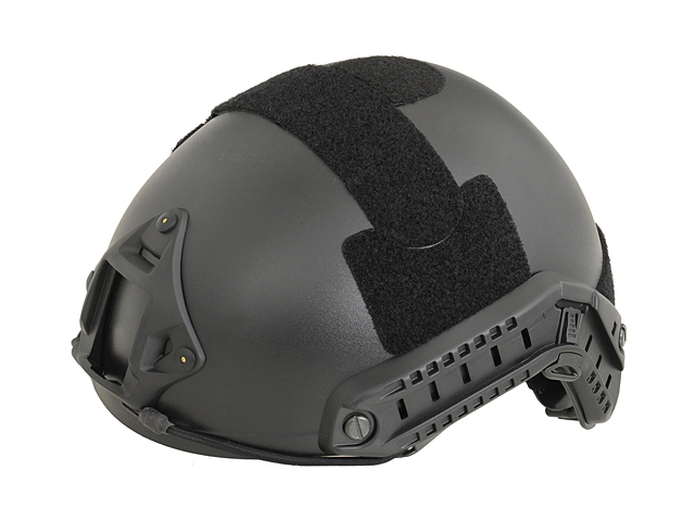 FAST MH Helmet Replica with quick adjustment - Black [EM]